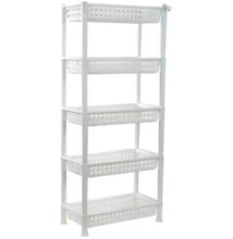 Szögletes rácsos polc 5 részes  (20 x 40 cm)