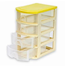 4 fiókos doboz 15x13x24 cm