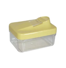 Csúszkás tetejű szögletes fűszertartó 0,5 Kg-os