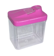 Csúszkás tetejű szögletes fűszertartó 1 Kg-os