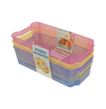 3 db hűtőtároló doboz