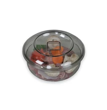 1 L-es  kör alakú ínyenctál mikrohullámú