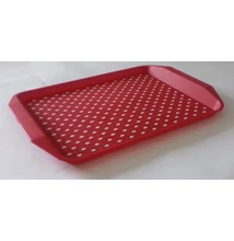 Csúszásmentes tálca - Piros
