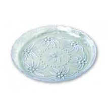 Nagy gyümölcsmintás kör alakú tálca