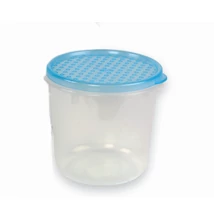 1,0  L-es hengeres mércés átlátszó ételdo