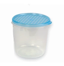 1,5 L-es hengeres mércés átlátszó ételdob