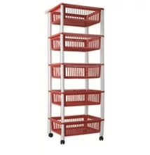 Ági gurulós polc 5 részes 41x30 cm