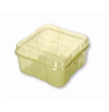 Négyzetes univerzális átlátszó doboz   1,