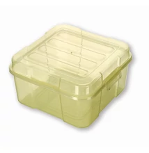 Négyzetes univerzális átlátszó doboz