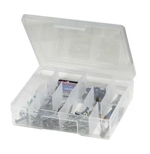 14 rekeszes csavarbox, 19x15x4,7 cm