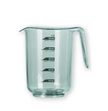 0,5 L-es visszahajló fülű mércés pohár
