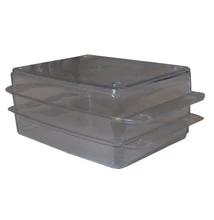 3 részes lapos szendvicstál