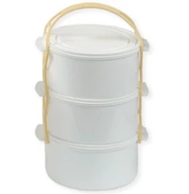 3 részes két személyes ételhordó (1,5 l-e