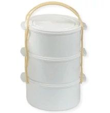 3 r. két személyes ételhordó (1,5 l-e - Fehér