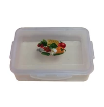 Csatostetős zöldségmatricás ételdoboz 1,5 L Csatostetős zöldségmatricás ételdoboz 1,5 L