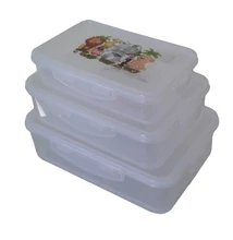 Gumistetős állatmatr. ételdob.szett 2L+1,5+7,5 dl