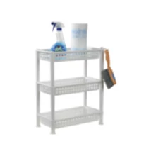 Szögletes rácsos polc 3 részes  (20 x 40 cm)