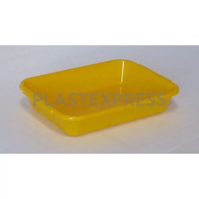Húsos tálca nagy 35x23x4 cm - D sárga
