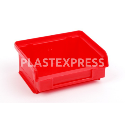 Csavaros box 9x10x5,5 cm 1. méret - Piros