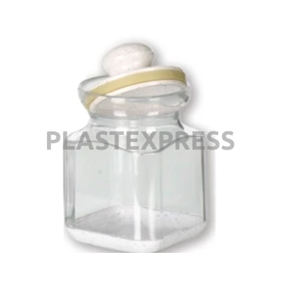 6 dL-es aromazáró szögletes fűszertartó-PasztellZ.